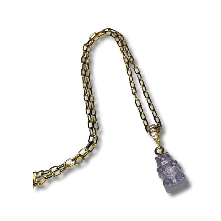 Gummy Bear Pendant Necklace