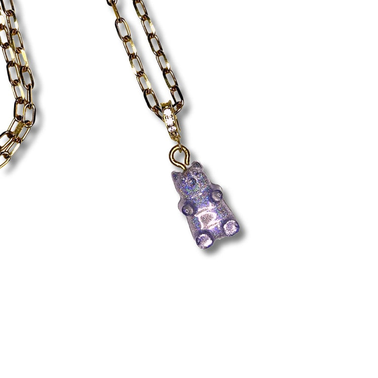 Gummy Bear Pendant Necklace