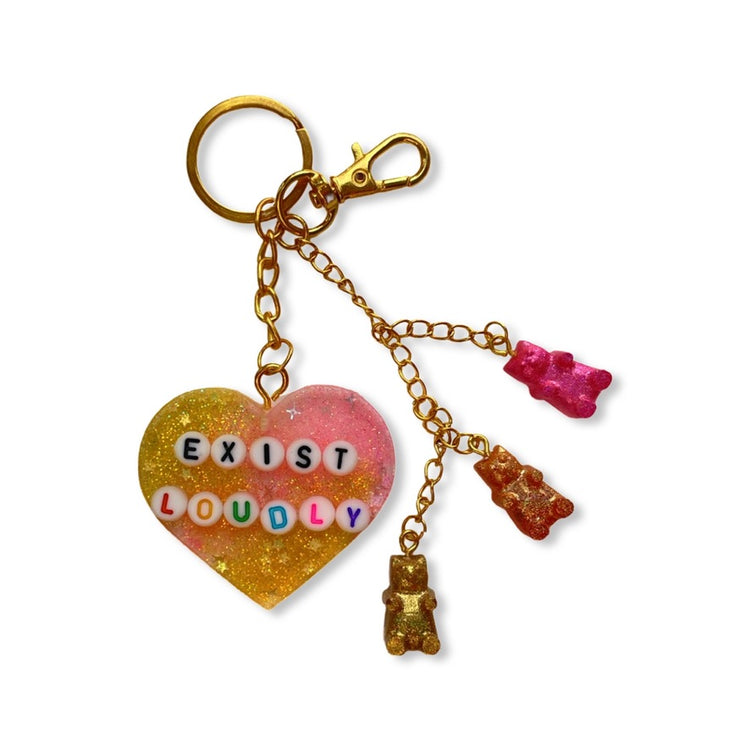 Heart Keychains