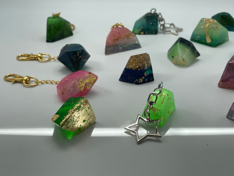 Gemstone Keychains