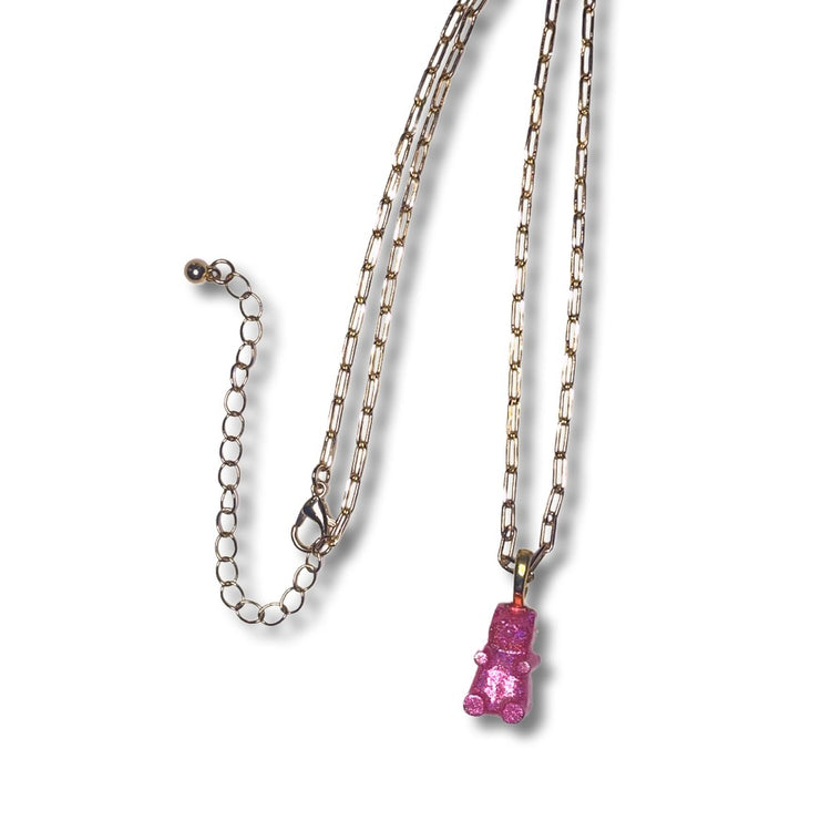 Gummy Bear Pendant Necklace