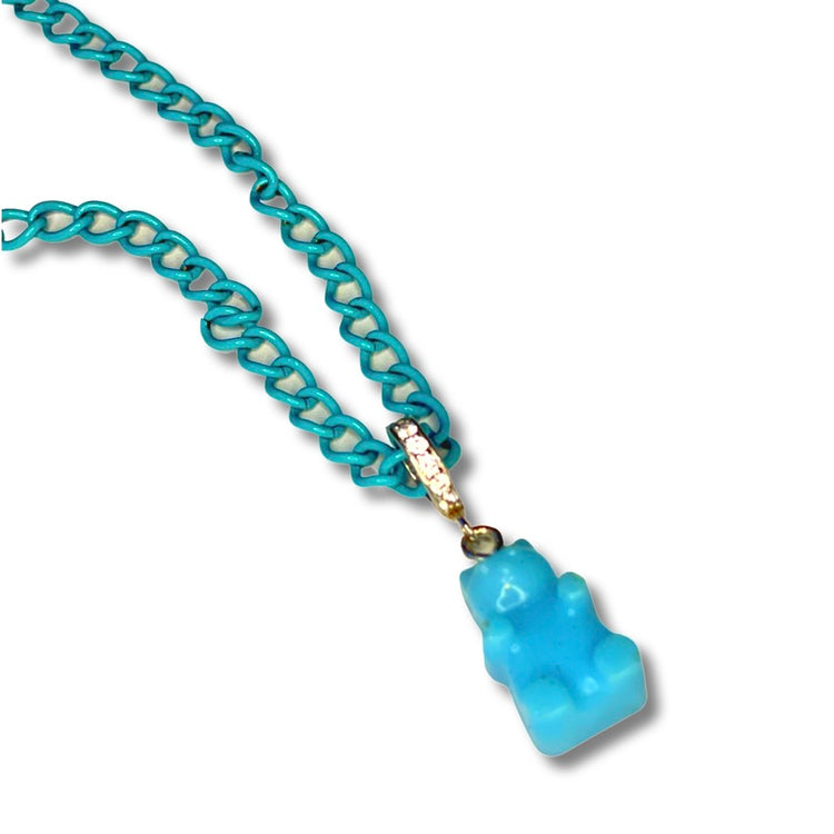 Gummy Bear Pendant Necklace