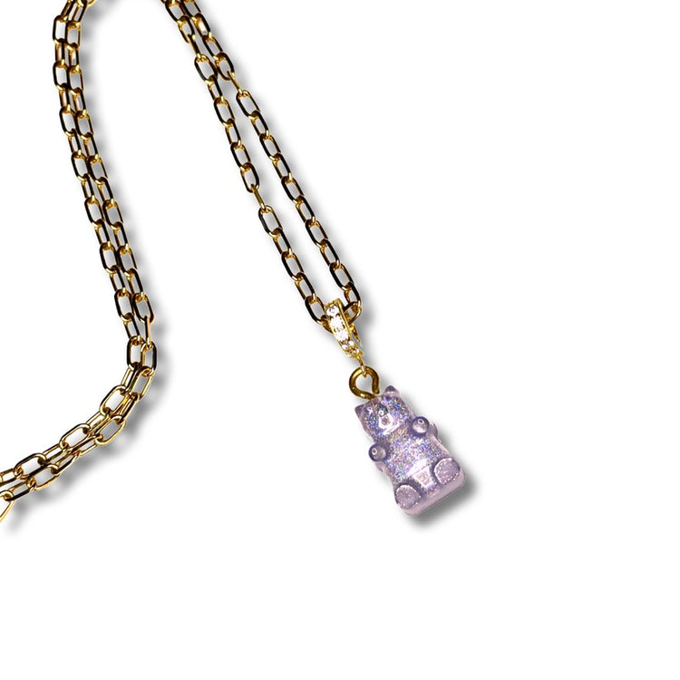 Gummy Bear Pendant Necklace