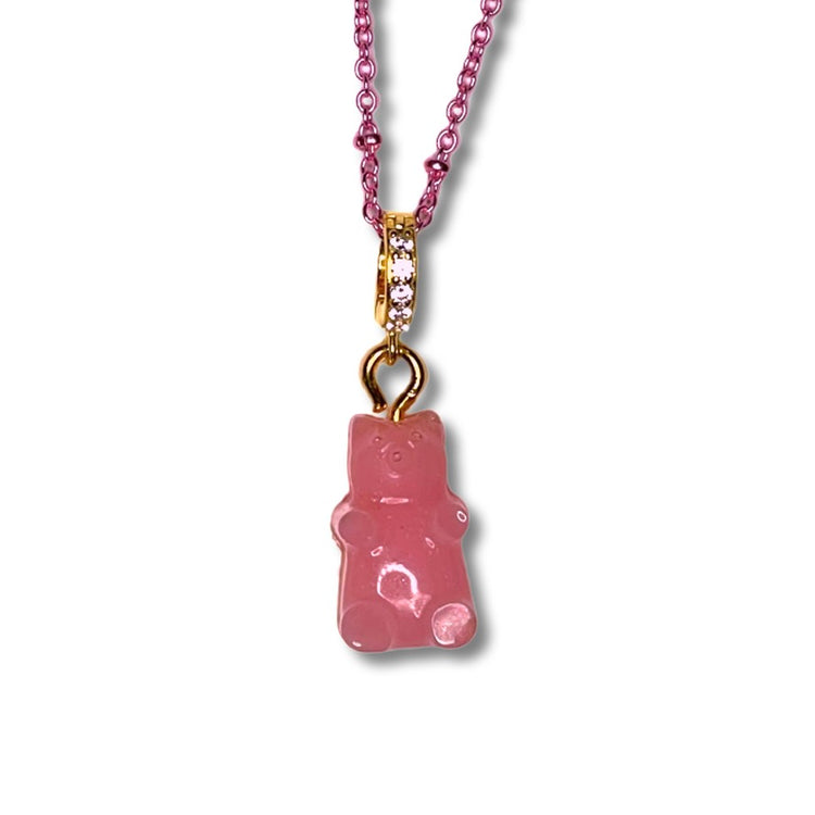 Gummy Bear Pendant Necklace