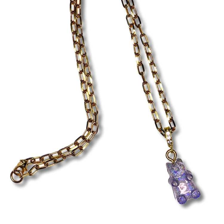 Gummy Bear Pendant Necklace
