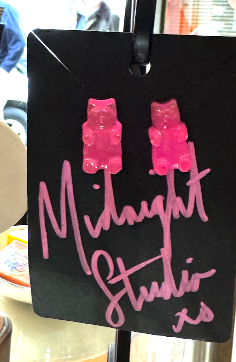 Gummy Bear Stud Earrings