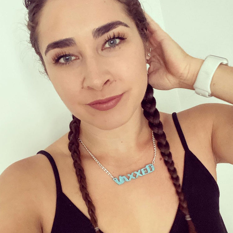 "Classy" VAXXED Necklace *Retiring Style* LAST CHANCE - Midnight Studio Necklaces