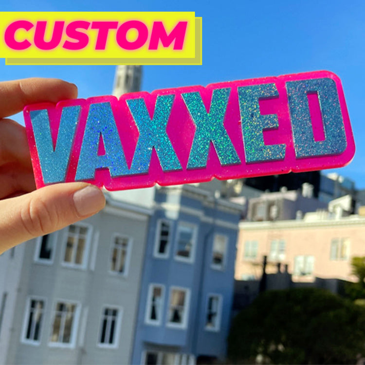 CUSTOM "Big Papi XL" VAXXED Necklace - Midnight Studio Necklace