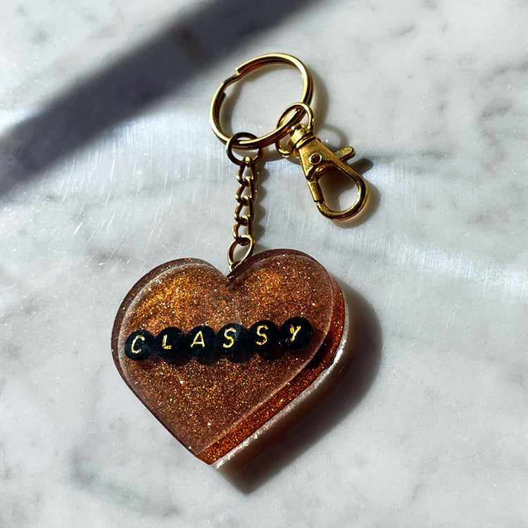 Heart Keychains - Midnight Studio Keychains