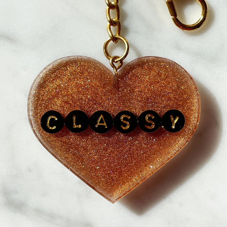 Heart Keychains - Midnight Studio Classy Keychains
