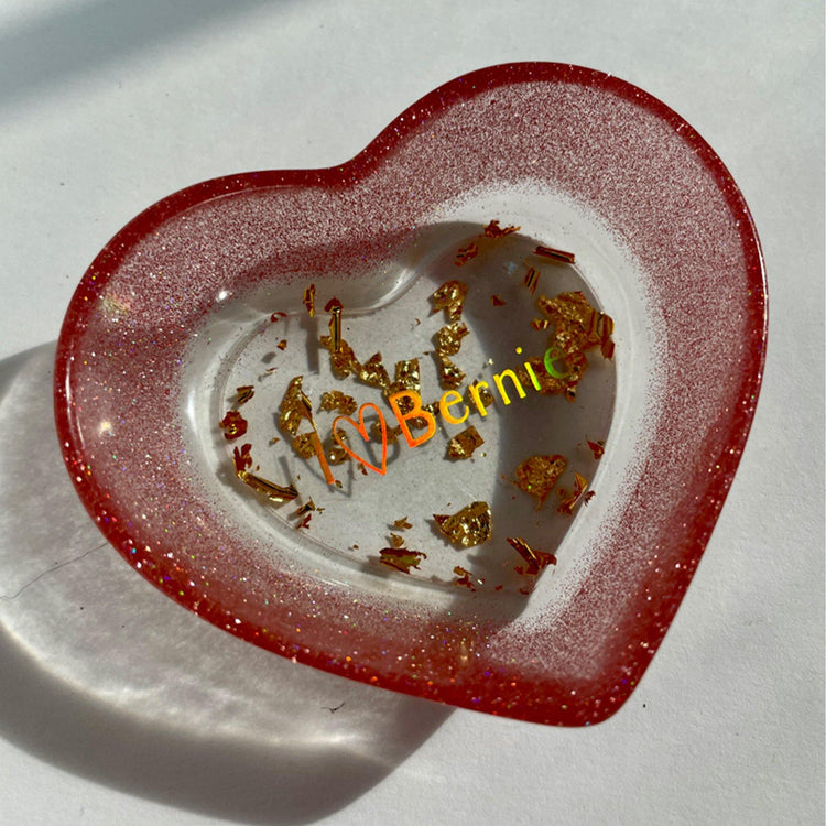 HEART DISH - Midnight Studio I Heart Bernie Decorative Bowls