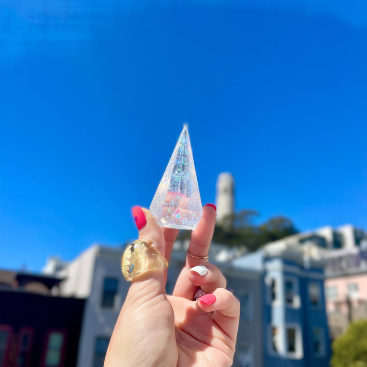 Iridescent Ring Holder Jewelry Holders Midnight Studio