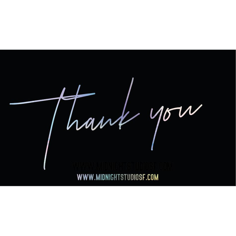 Midnight Studio Gift Card - Midnight Studio $10.00 / Thank You Gift Cards