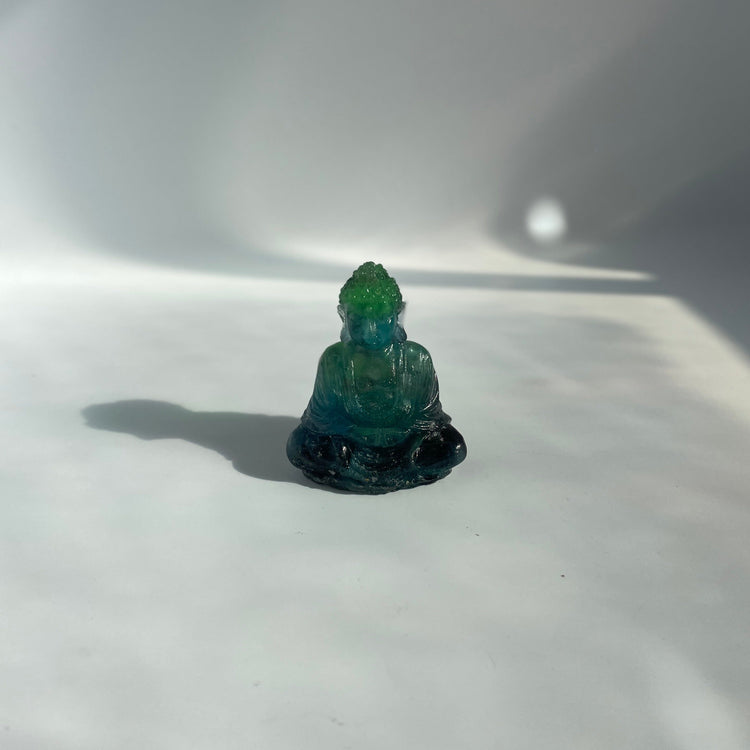 Mini Buddhas Mini Buddha Midnight Studio Green (Glow in the dark)