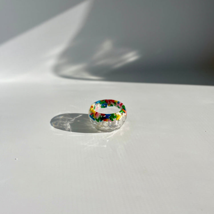 Mini Trinket Bowls bowl Midnight Studio Rainbow Sprinkles XS
