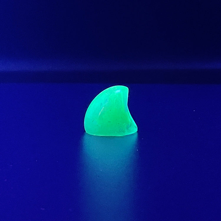 Neon Lemon Lime Chunky Oval Ring - Midnight Studio Rings