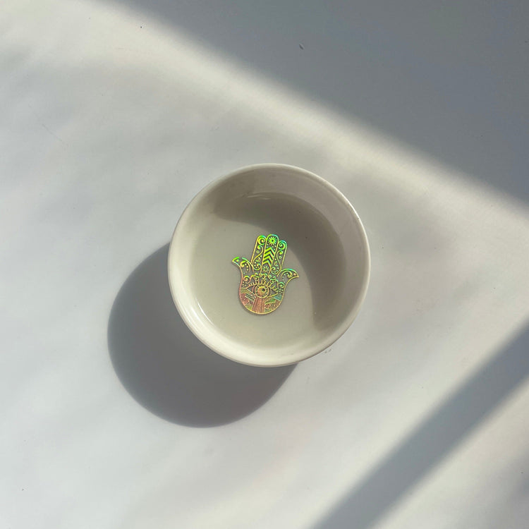 Upcycled Vintage China plate Midnight Studio