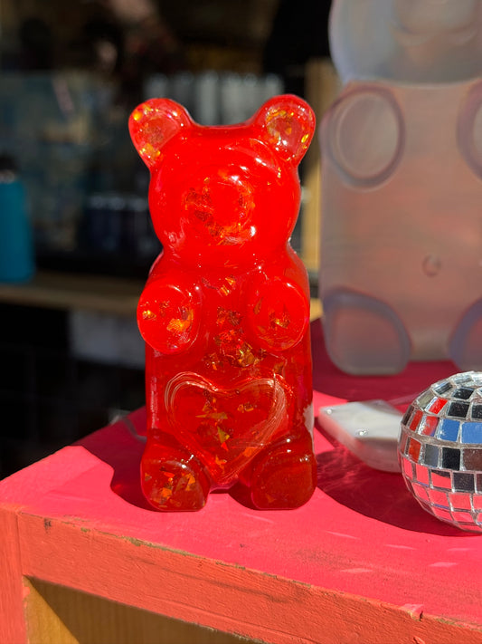 Red Gummy Bear Lamp
