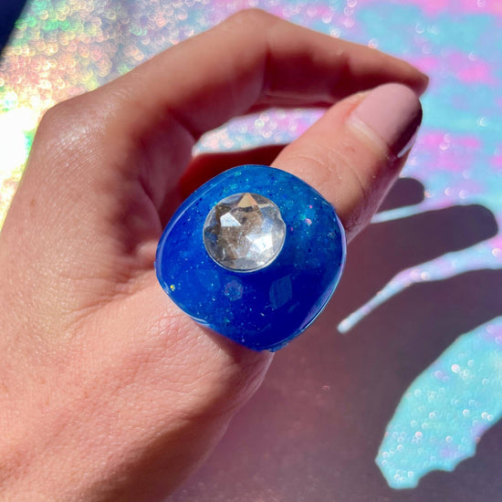 CHUNKY DOME SOLIDARITY RING (2 Styles) - Midnight Studio Rings