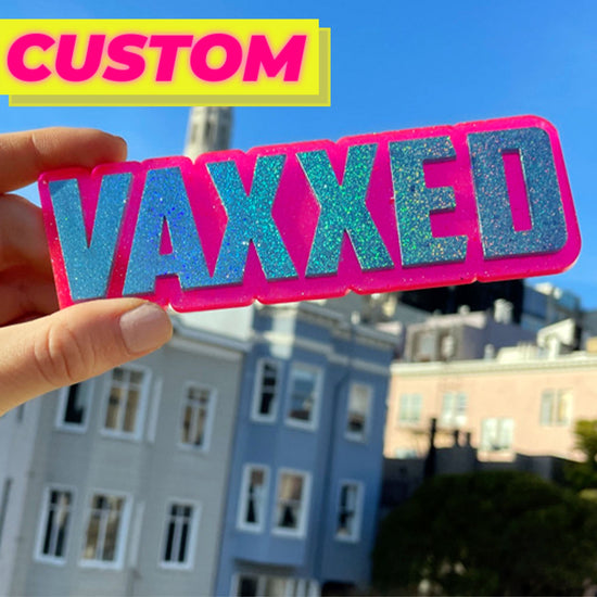 CUSTOM "Big Papi XL" VAXXED Necklace - Midnight Studio Necklace