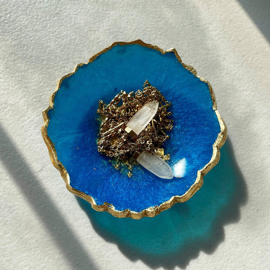 GEODE DISH - Midnight Studio Decorative Bowls