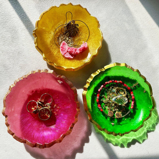 GEODE DISH - Midnight Studio Decorative Bowls