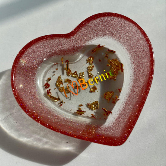 HEART DISH - Midnight Studio I Heart Bernie Decorative Bowls