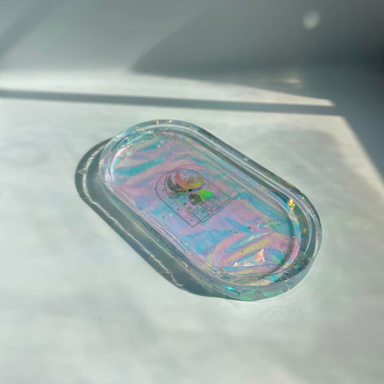 Holographic Magic Shroom Trays Tray Midnight Studio 