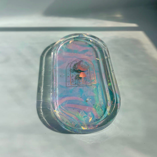 Holographic Magic Shroom Trays Tray Midnight Studio 