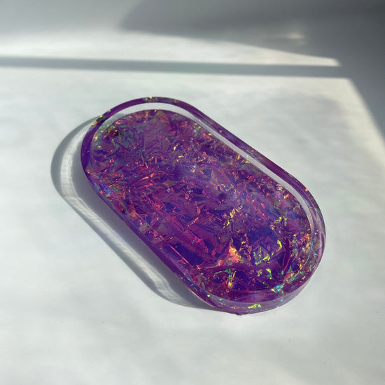 Holographic Purple Tray Tray Midnight Studio 