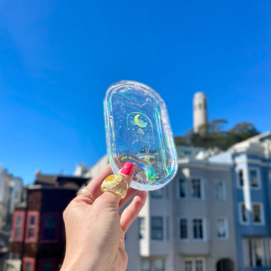 Holographic Shroom Trays Tray Midnight Studio 