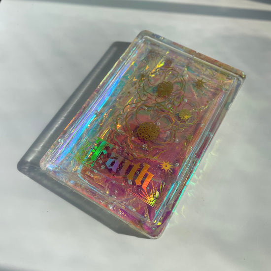 Holographic Tarot Card Trays Holographic Tarot Card Trays