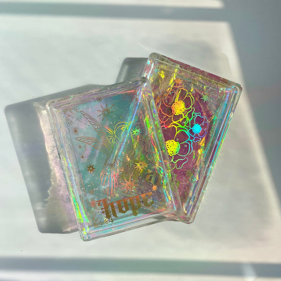 Holographic Tarot Card Trays Tray Midnight Studio 