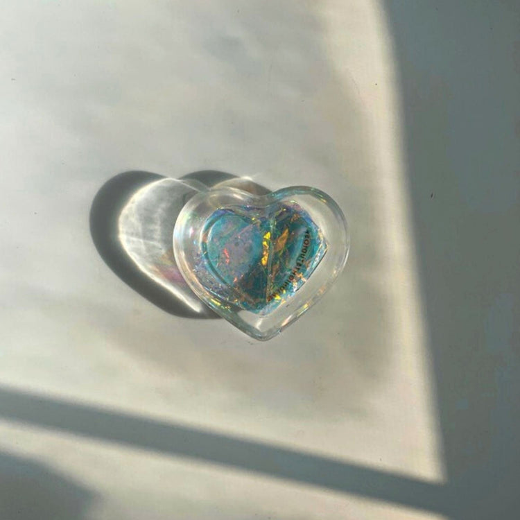 Iridescent Holographic Heart Dish - Midnight Studio Decorative Bowls