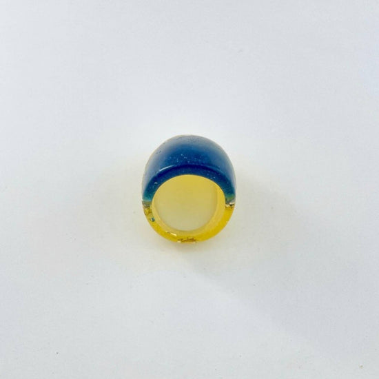 LONG FINGER SOLIDARITY RING - Midnight Studio Rings