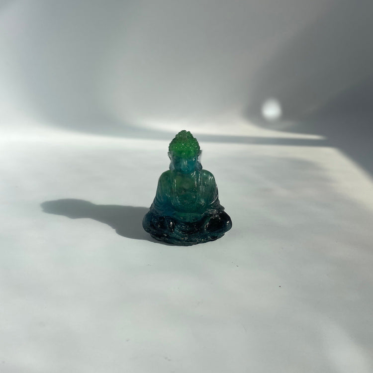 Mini Buddhas Mini Buddha Midnight Studio Green (Glow in the dark) 