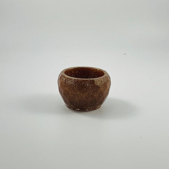 Mini Trinket Bowls bowl Midnight Studio Bronze w/ Gold Glitter S 