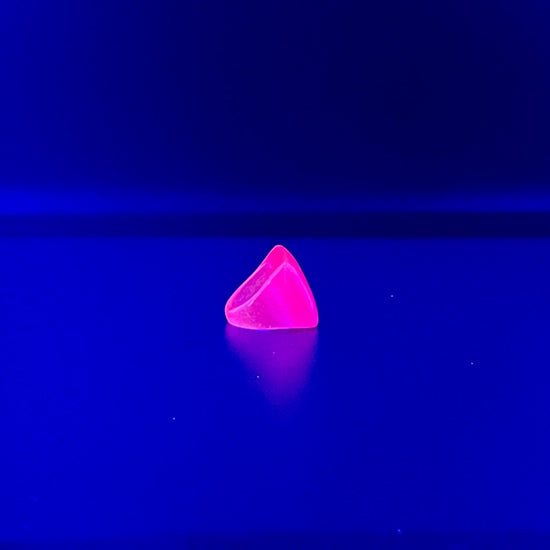Neon Rose Chunky Square Ring - Midnight Studio Rings