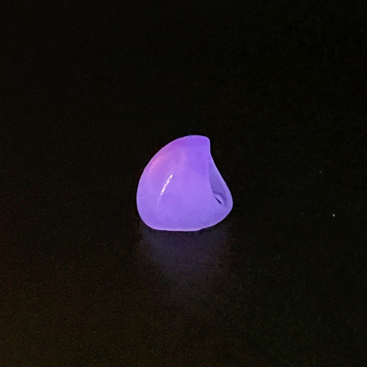 Pink & Purple *Glow in the Dark* Chunky Oval Ring - Midnight Studio Rings