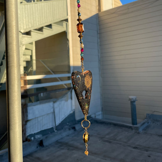 Planchette Crystal Suncatchers - Midnight Studio Suncatchers