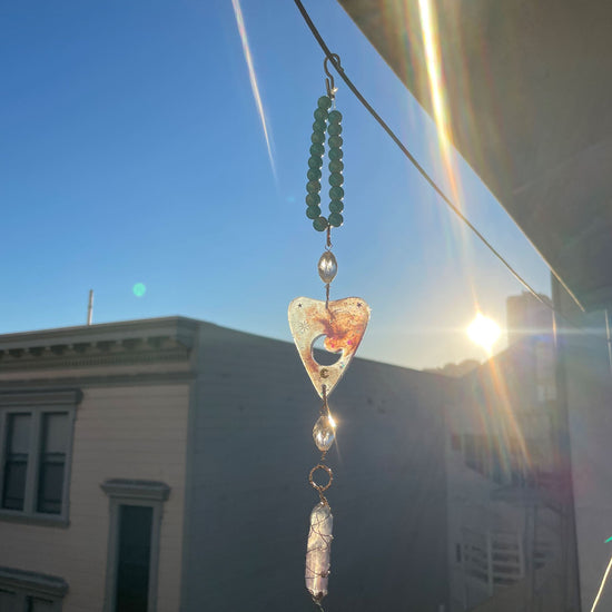 Planchette Crystal Suncatchers - Midnight Studio Suncatchers