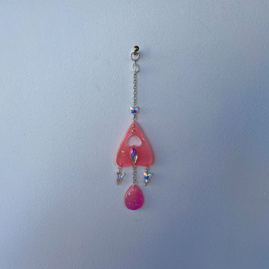 Planchette Crystal Suncatchers - Midnight Studio Pink Glow Suncatchers