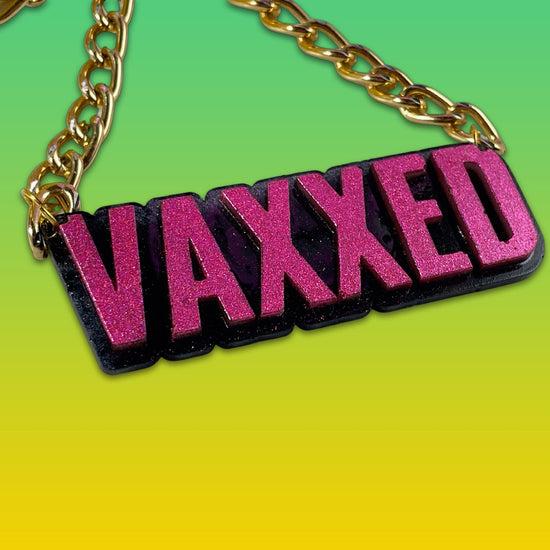 "Rick Ross" VAXXED Necklace - Midnight Studio Necklace