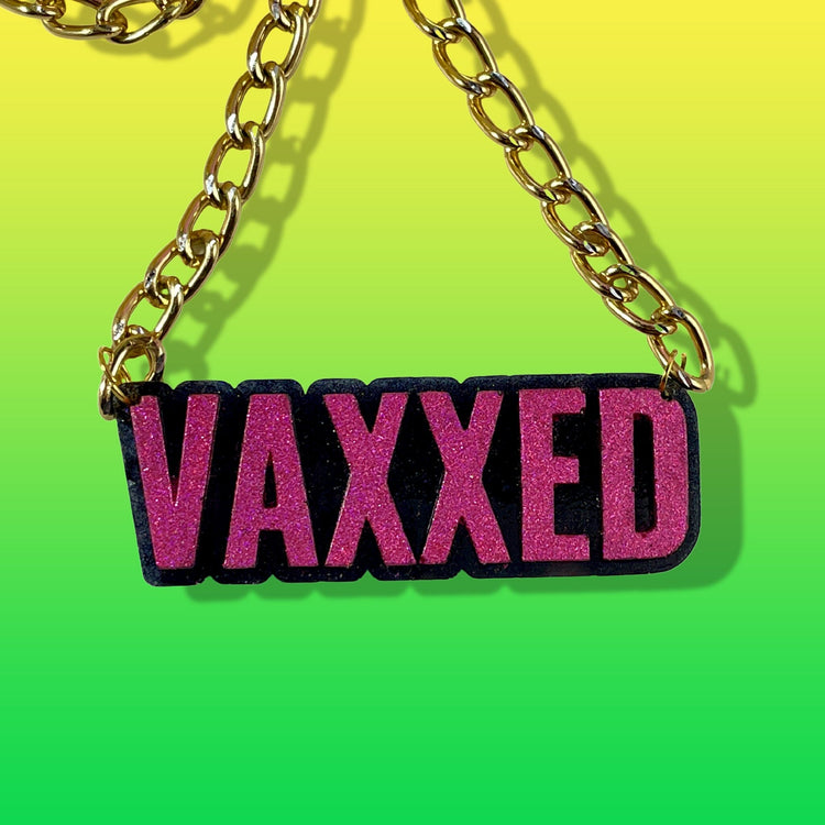 "Rick Ross" VAXXED Necklace - Midnight Studio Necklace