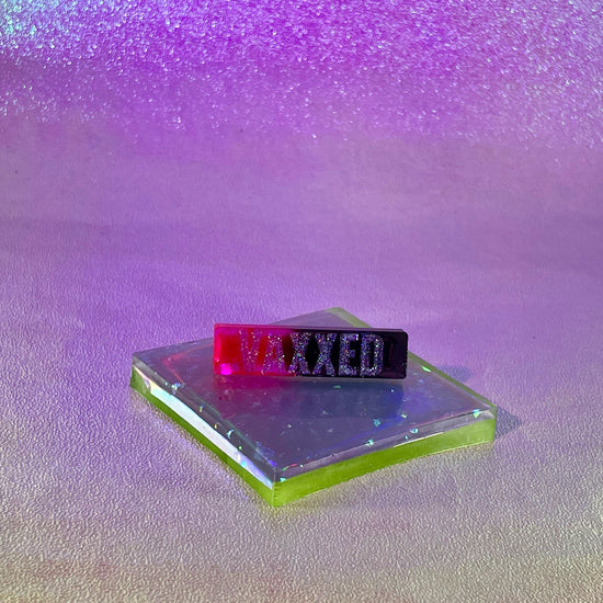 VAXXED Hair Clips - Midnight Studio Pink Purple Ombre Hair Pins, Claws & Clips